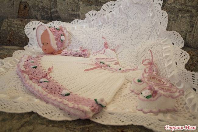 Платье для мамы и новорожденной малышки