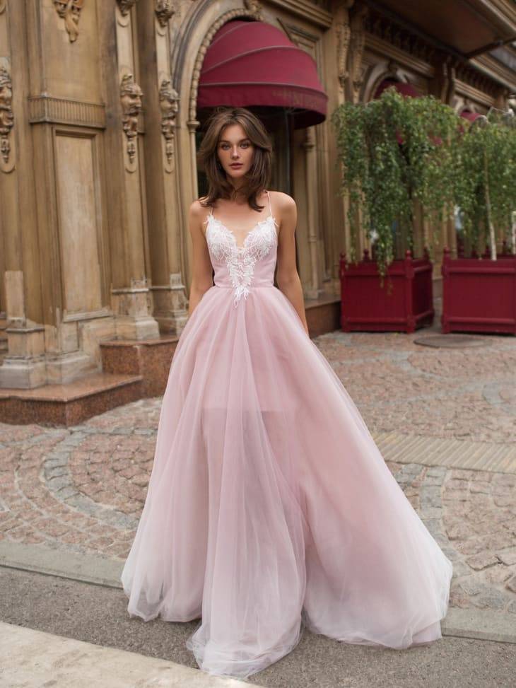 С чем носить розовое платье (модные рекомендации). более 60 фото