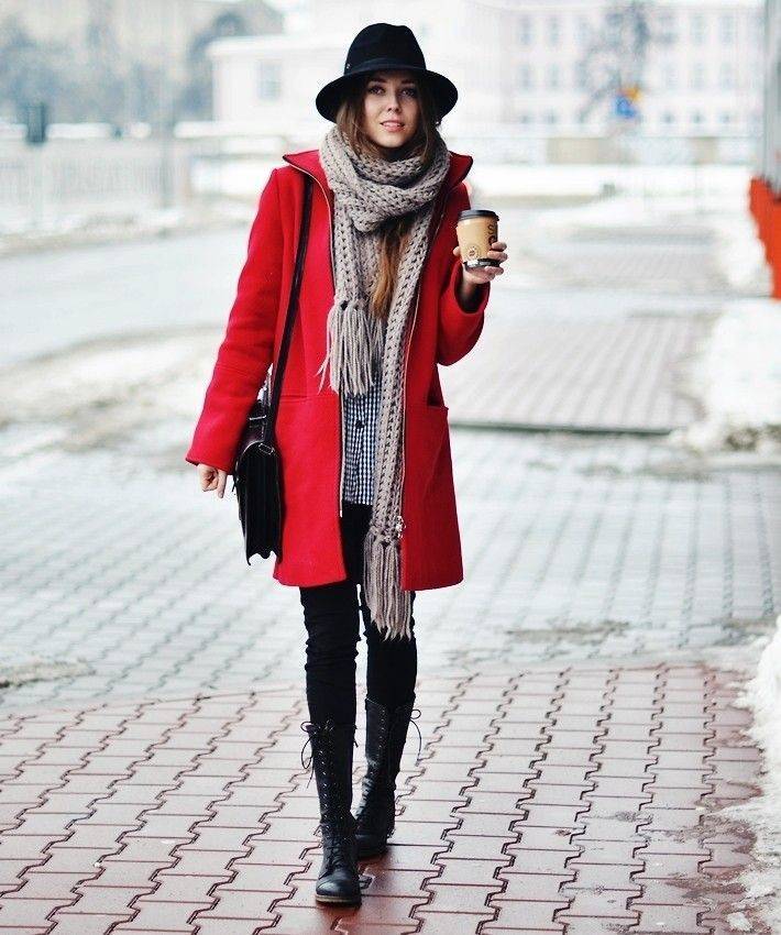 С чем носить серое пальто: 17 ярких идей | trendy-u