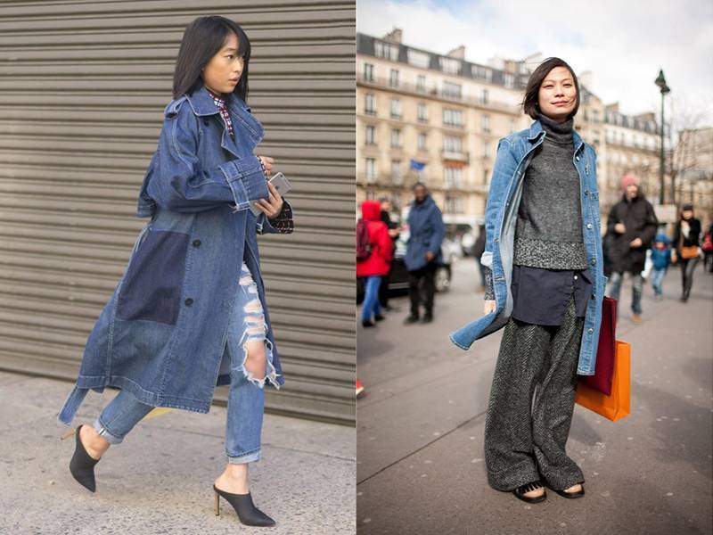 С чем носить джинсовую куртку в 2020 году: модный look