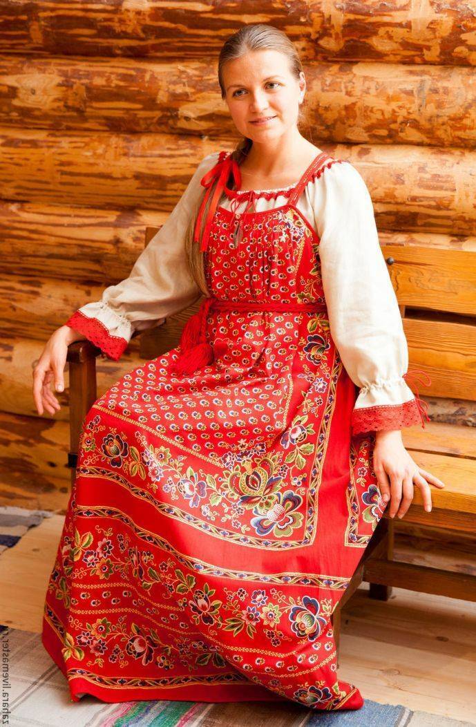 Русский сарафан – история возникновения, описание, особенности и разновидности, с чем носить русский сарафан, аксессуары