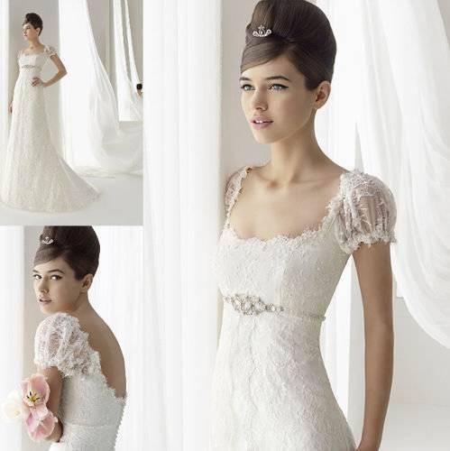 Свадебные платья ампир - в стиле, фото, с рукавами, греческий