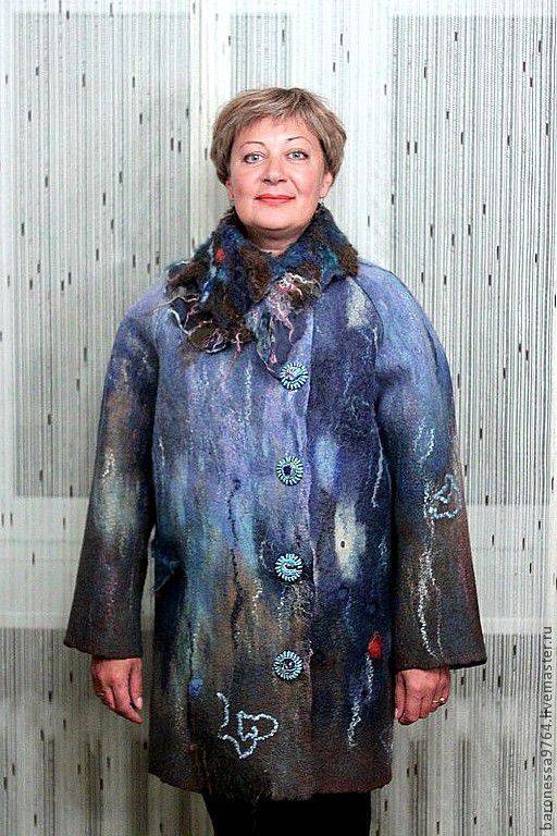 Пальто из валяной шерсти (75 фото): отзывы о женском валяном пальто, без подкладки, из италии, модные пальто
