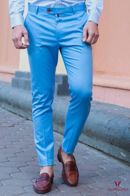 Бордовые штаны: варианты актуальных сочетаний