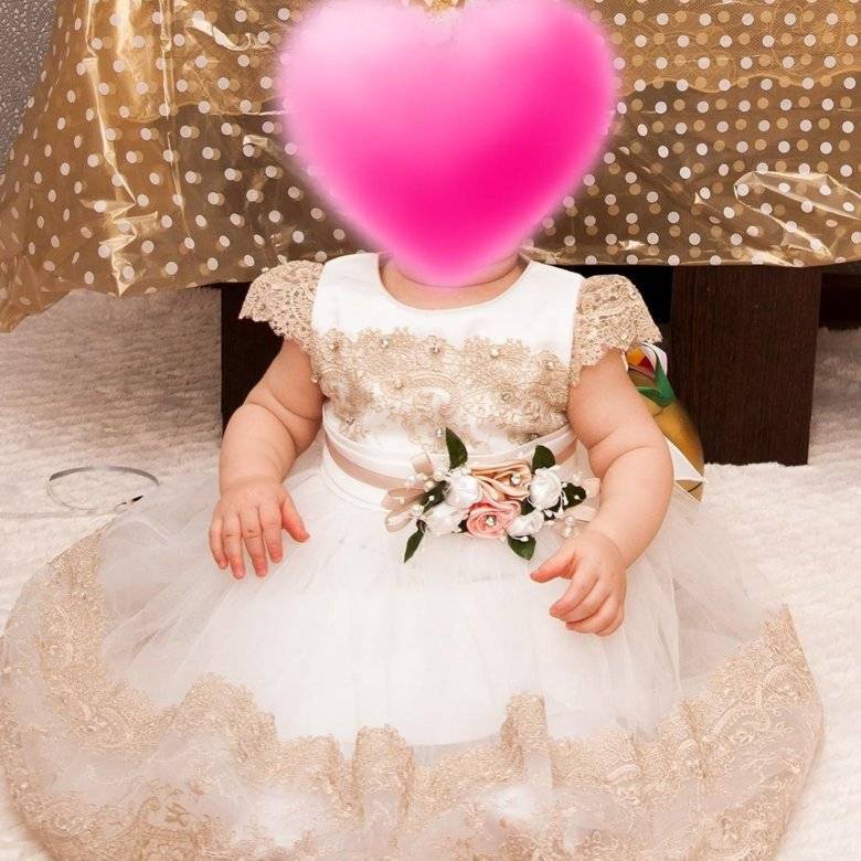 Платье для девочки 1 года: самые красивые варианты на фото