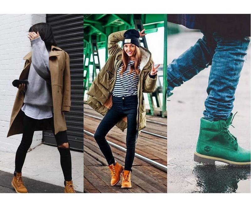 Женские ботинки тимберленд: история бренда и стильные образы
