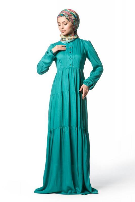 Мусульманская мода 2021-2022. красивые платья на фото