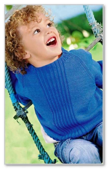 Вяжем детский пуловер с капюшоном. он-лайн. дополнено 7.08. - вяжем вместе он-лайн - страна мам