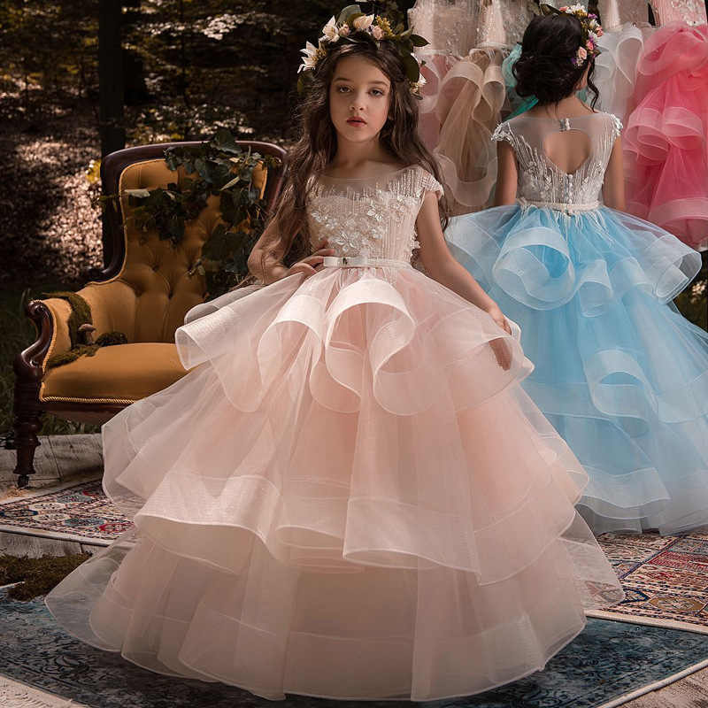 Пышные платья для девочек – подарите вашему ребенку праздник
