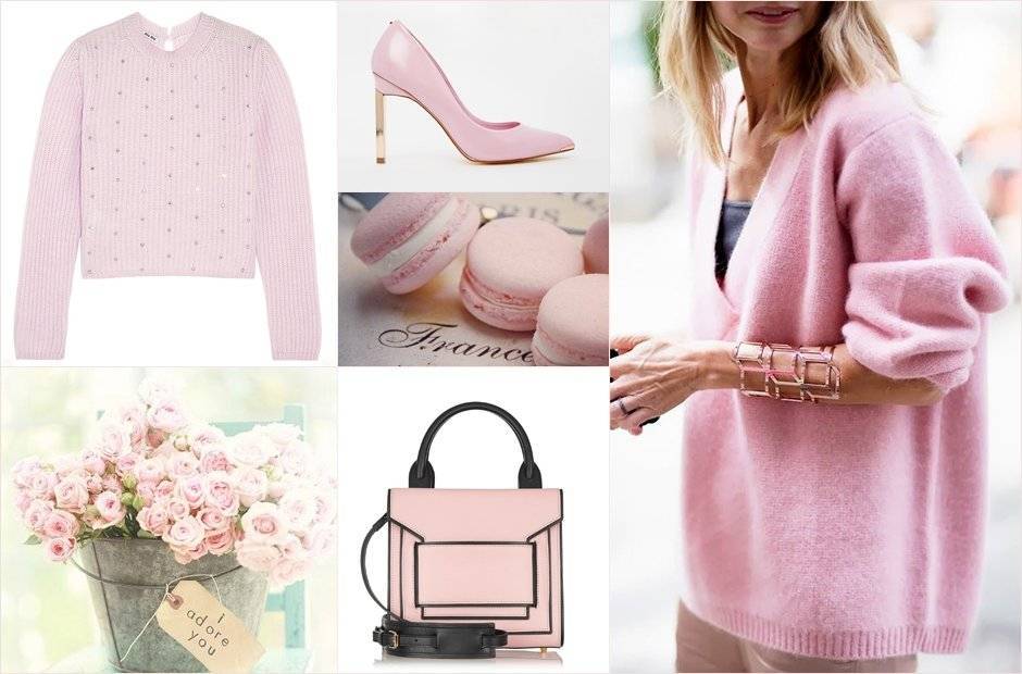 Розовая блузка – женственный элемент гардероба