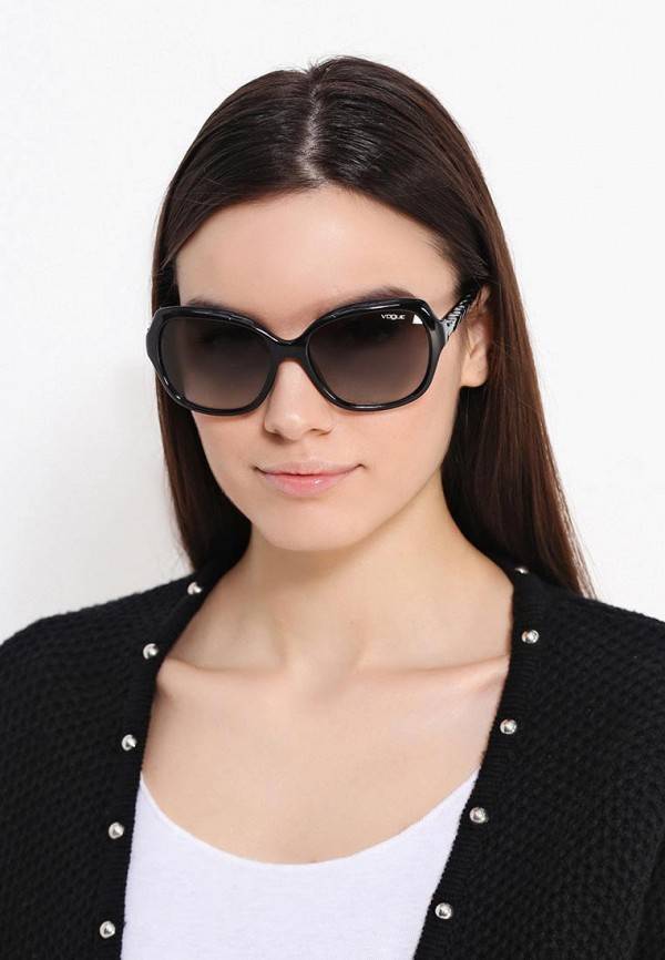 Солнцезащитные очки vogue vo5155s w44/87 black
  