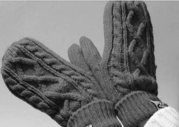 Мужские варежки вязание спицами своими руками