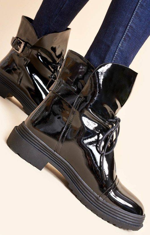 Женские лакированные ботинки - лучшие сочетания, модели и рекомендации :: syl.ru