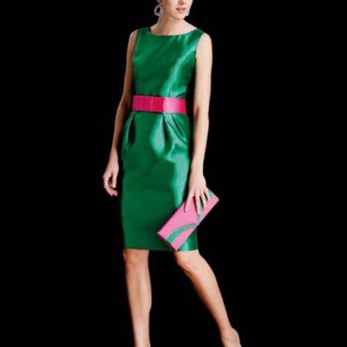 Зеленое платье: особенности, оттенки, 342 фото модных фасонов