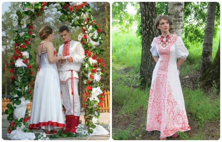 Свадьба в русском стиле на современный лад