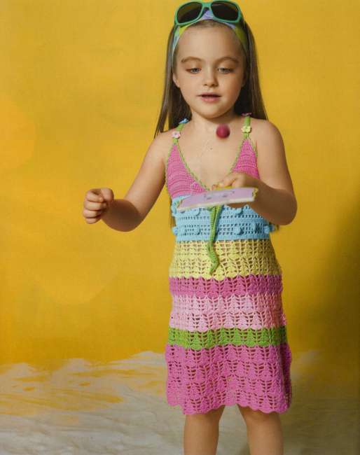 Сарафан для девочки спицами: вязаный тёплый сарафан для девочки со схемами и описанием art-textil.ru