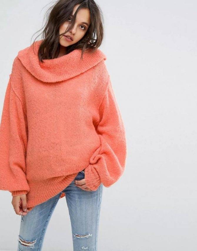 Модные свитеры оверсайз (oversize) на 2019-2020 год
