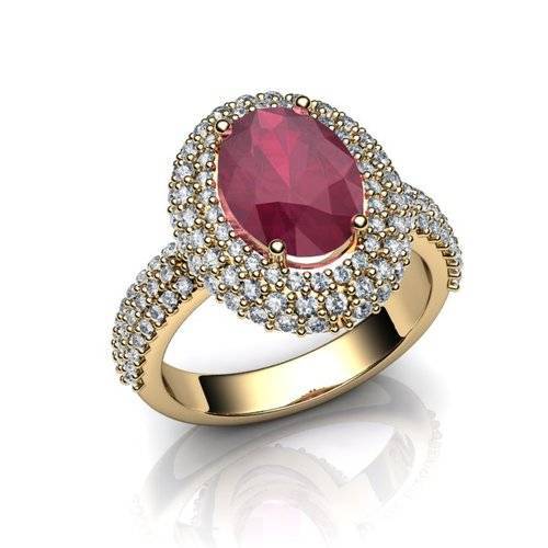 Золотое кольцо с рубином: как выбрать, как правильно носить