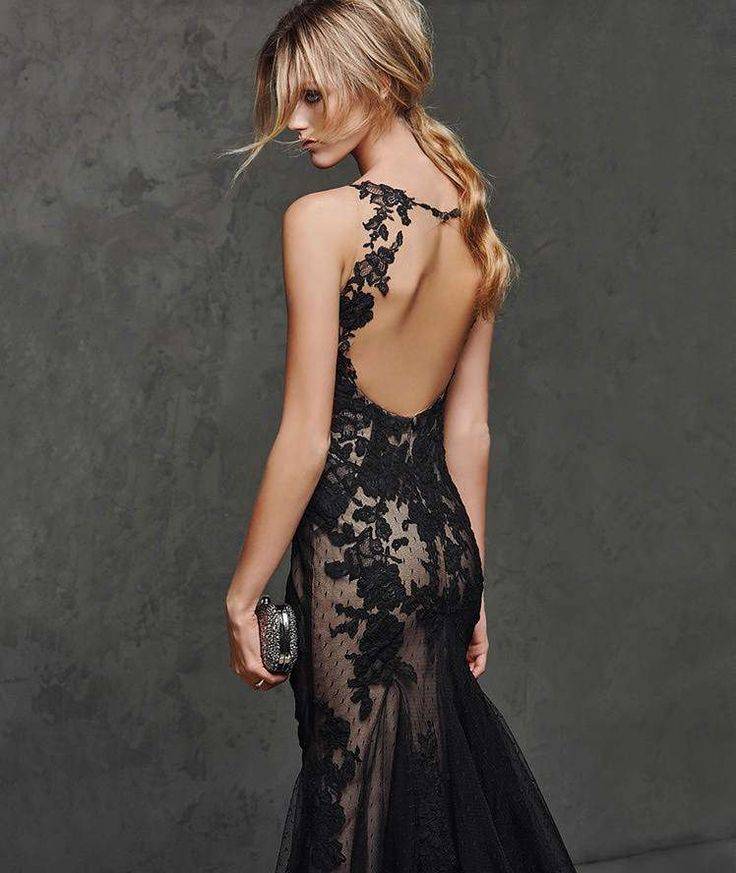 Модный макияж под черное платье: 50 фото безупречного образа