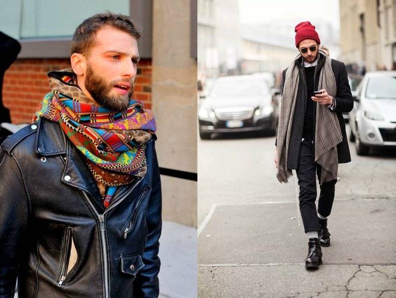 9 способов носить шарф с курткой (и не только) на все случаи жизни