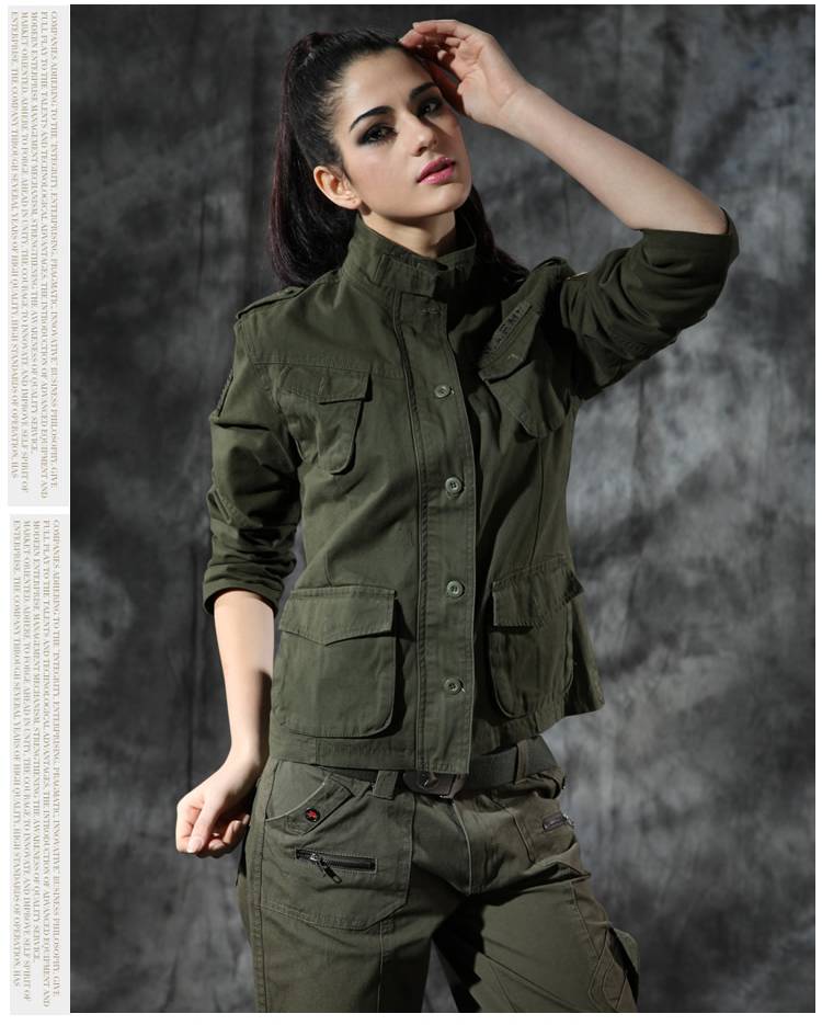 Стиль милитари в одежде – военная тайна женской привлекательности