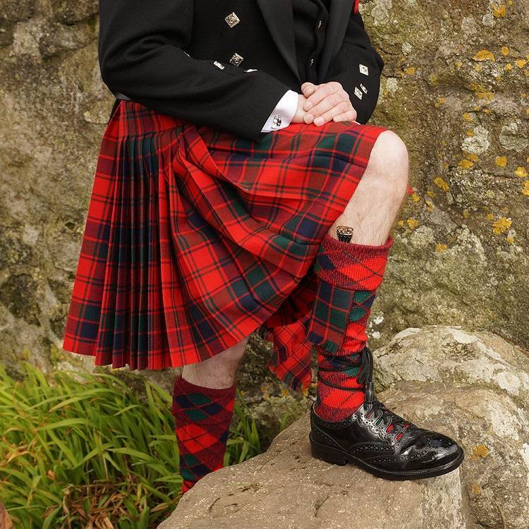 Шотландский национальный костюм
