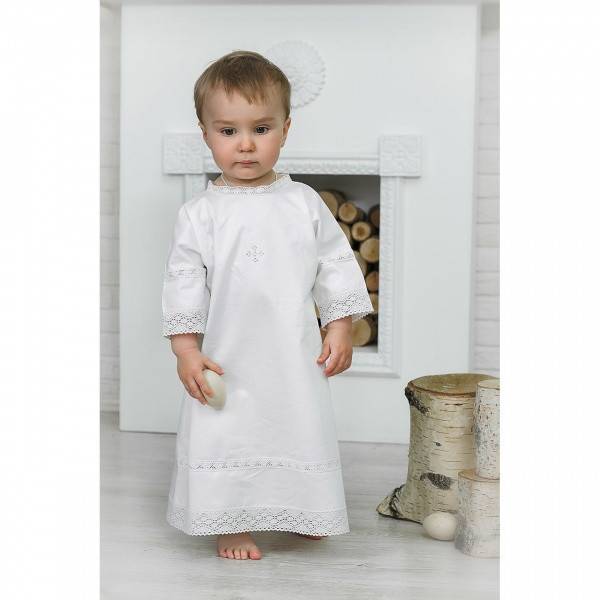 Рубашка крестильная для мальчика: какую выбрать, обзор вариантов