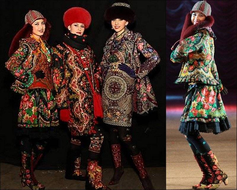 Русский стиль в современной одежде-2021