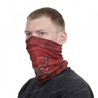 Шарф бафф (62 фото) — шарф-маска бафф с черепом, как носить и что это такое