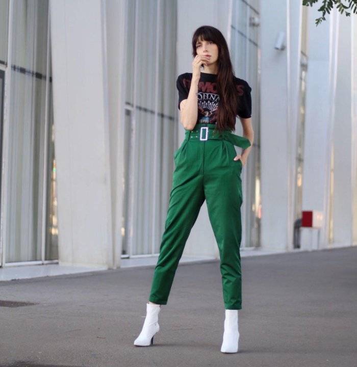 Зеленые брюки: с чем носить и как сочетать?
зеленые брюки: с чем носить и как сочетать?