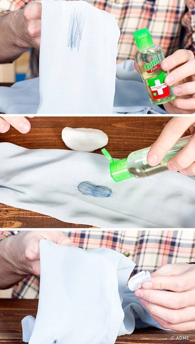 Чем отстирать маркер с ткани одежды (белой, цветной): выведение пятен в домашних условиях