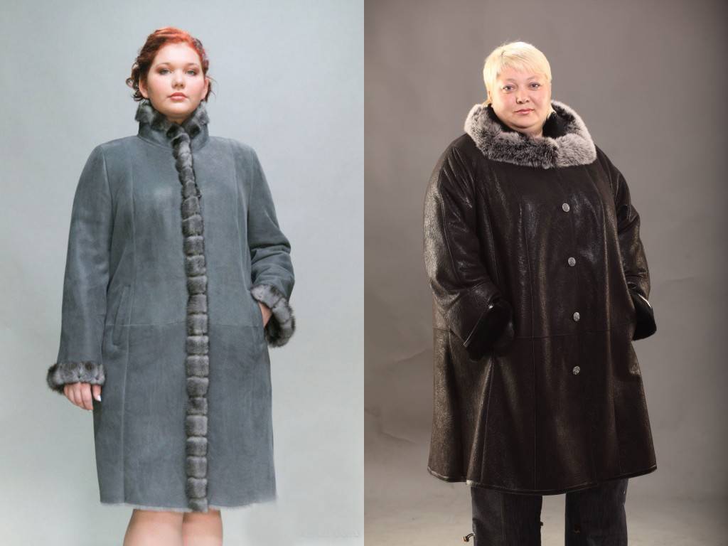 Зимняя одежда для полных женщин 2018-2019 (фото)