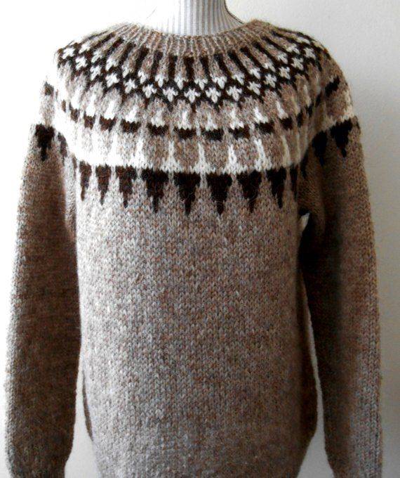 Знаменитый исландский свитер лопапейса