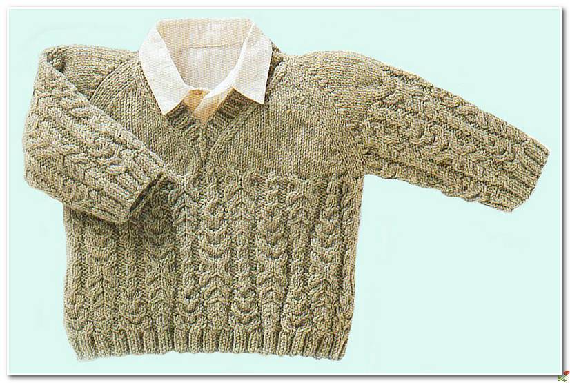Как связать спицами свитер для девочки подростка