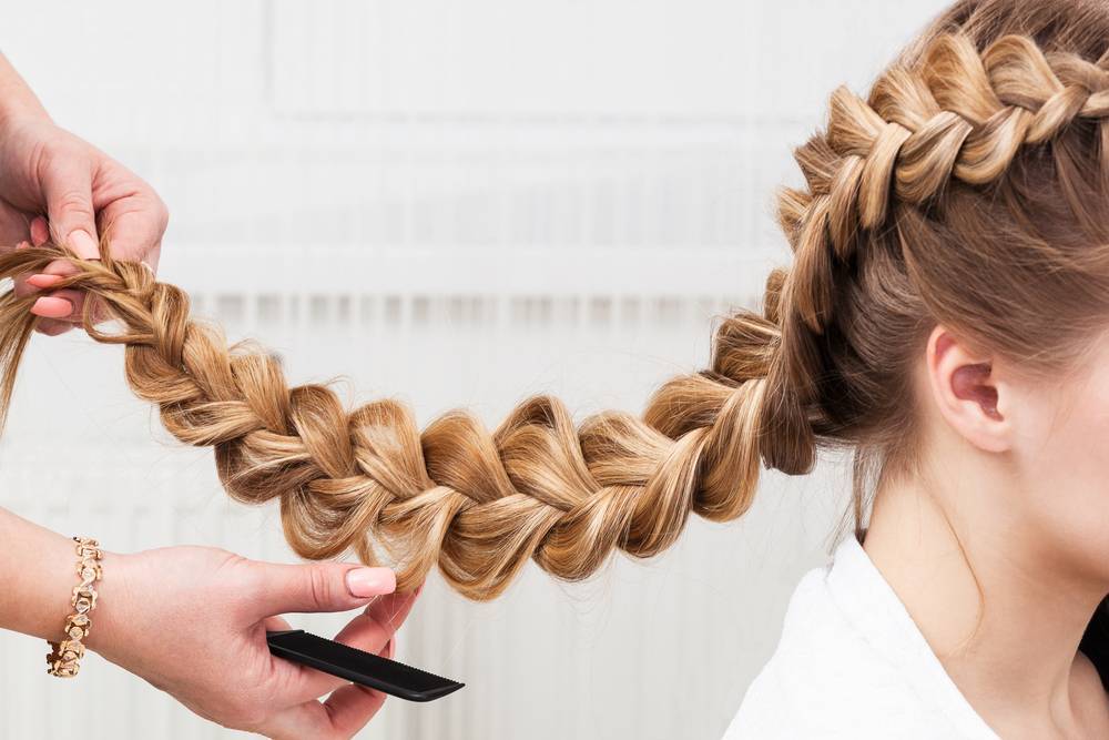 Французская коса обычная и вывернутая: фото и видео уроки по плетению