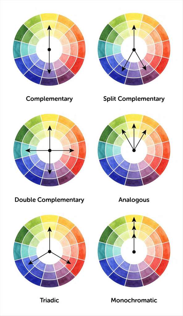 Цветовой круг иттена. как пользоваться при выборе одежды