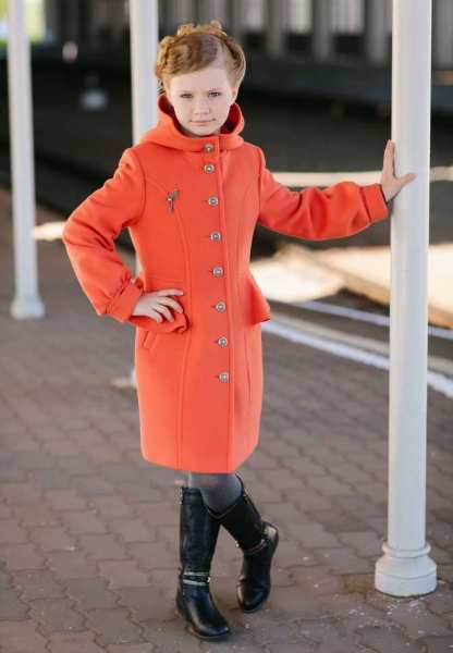 Пальто для девочек: яркие акценты в осенне-зимнем детском гардеробе