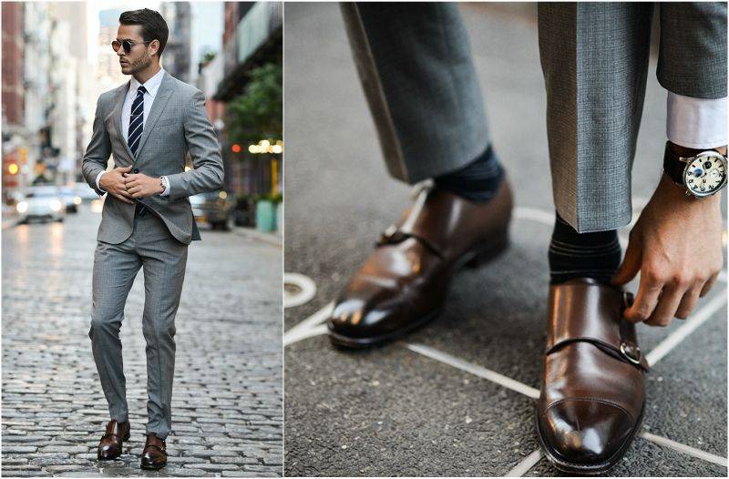 Цвет мужских туфель и брюк: деловой (офисный) дресс-код
