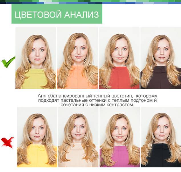 Как определить свой цветотип внешности : описания с примерами и фото