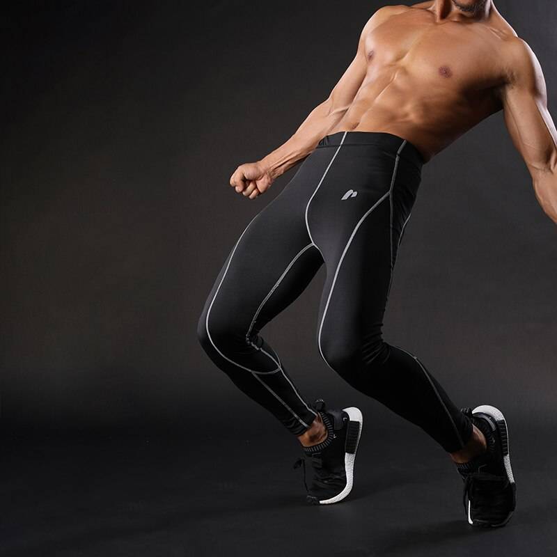 Компрессионные мужские штаны для спорта: бега, бодибилдинга, что такое и как выбрать,