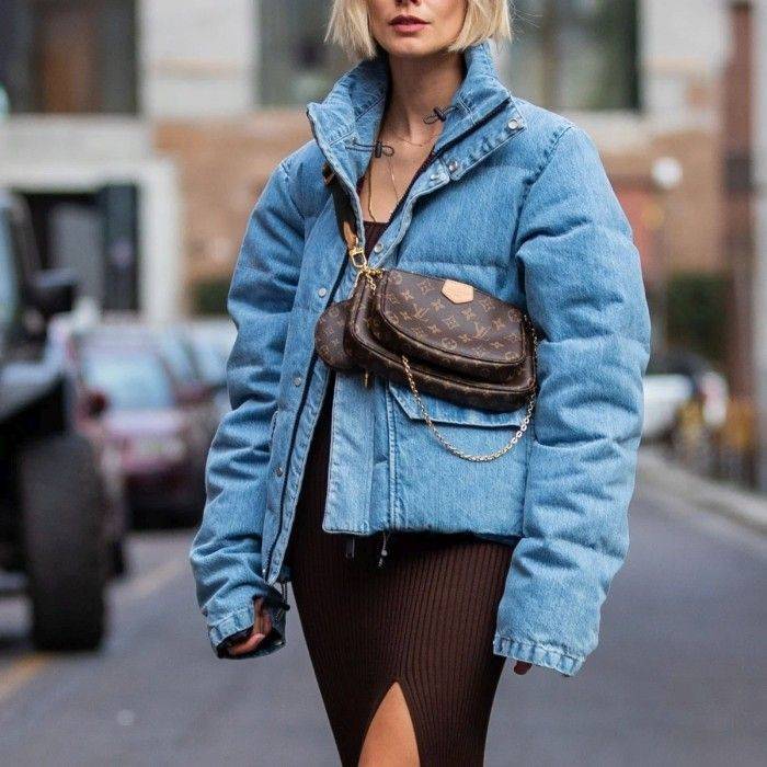 Джинсовая куртка Oversize: модные образы