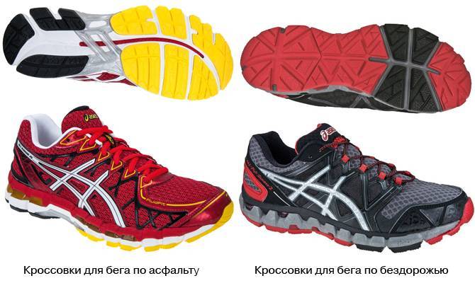 Как выбрать кроссовки для бега по асфальту: особые свойства