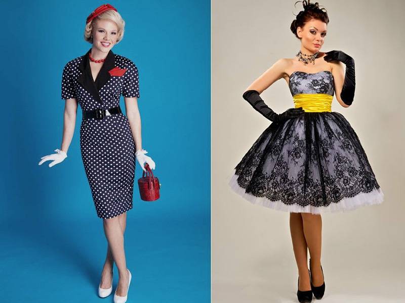 Платья в стиле 80-х годов: тренды моды и фото моделей