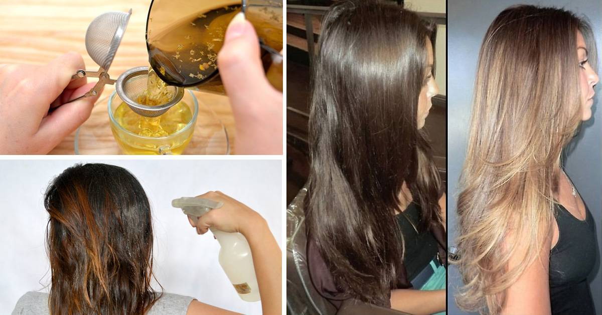 Осветление волос в домашних условиях натуральными средствами.
