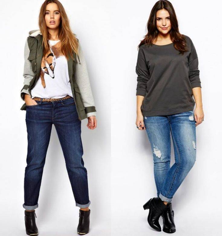 Лучшие джинсы больших размеров | модные новинки сезона