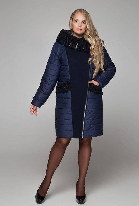 Модные комбинированные пальто: с мехом, плащевкой, кожей и другими материалами